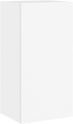 Zwevend TV Meubel met LED Verlichting Wit - Wandkast voor Televisie — thumbnail 7