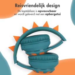imoshion Kinder Koptelefoon Dino - Bluetooth en Decibelbegrenzer - Draadloze Koptelefoon Kinderen — thumbnail 10