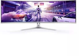 Philips Evnia 49M2C8900 - Ultrawide QD OLED Curved Gaming Monitor - Ambiglow - USB-C 90w - 240hz - 49 inch — thumbnail 2