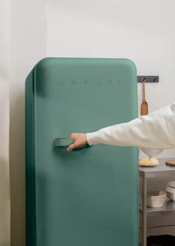 CREATE - Koelkast in retrostijl - Sage - Handvat Sage - FRIDGE RETRO 281L — thumbnail 5