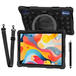ATouch Kindertablet Tab 10 Pro - Vanaf 3 jaar - Kinder Tablet - 10 Inch - Ouderlijk Toezicht - Tablet Kinderen - 6000 mAh Batterij - Kids Tablet - 128GB+64SD - Octa Core - Zwart — thumbnail 1