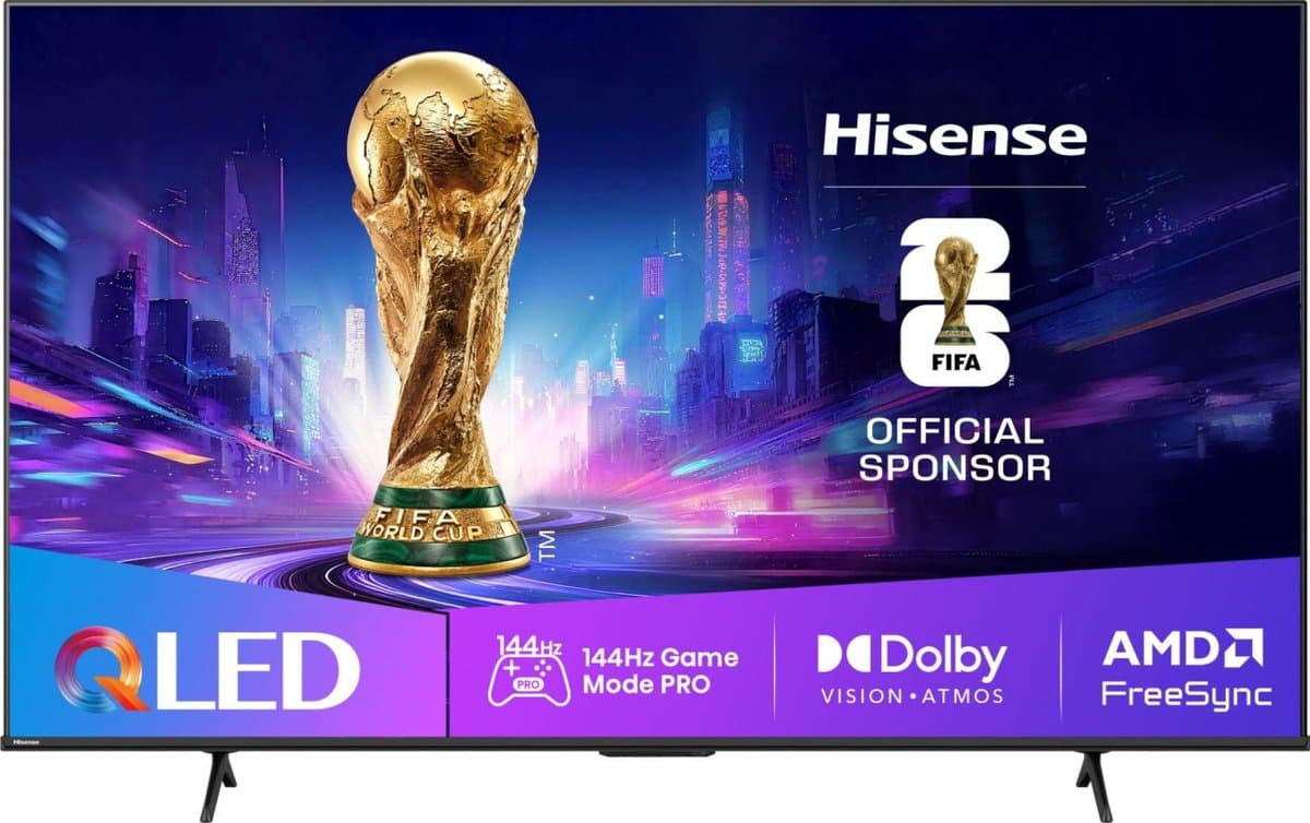 Hisense U7Q PRO 75E79Q PRO tv 190,5 cm (75") 4K Ultra HD Smart TV Wifi Zwart — afbeelding 1