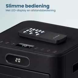 Auronic Mobiele Airco - 7.000 BTU - 3-in-1 - Airconditioning met 2 Raamafdichtingskits - Ventilator - Ontvochtiger - Tot 20m² - Zwart — thumbnail 11