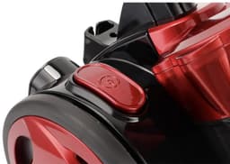 Swiss Pro+ Stofzuiger Zonder Zak - Red - Stofzuigers - Vacuum Cleaner Zakloos - 1600W - Sterke Zuigkracht - HEPA Filter - Compact, Licht & Krachtig - Gemakkelijk Schoon Te Maken — thumbnail 3