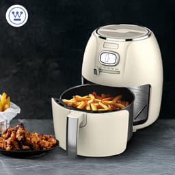 Westinghouse Retro Airfryer - 1500W - Heteluchtfriteuse - 4L - PFAS-Vrij - tot 200 Graden - Tot 4 personen - Wit — thumbnail 4