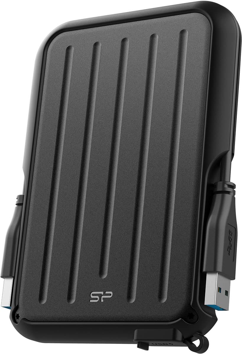 Silicon Power - Armor A66 - Portable USB 3.2 - Externe Harde Schijf - 1TB - Zwart — afbeelding 1