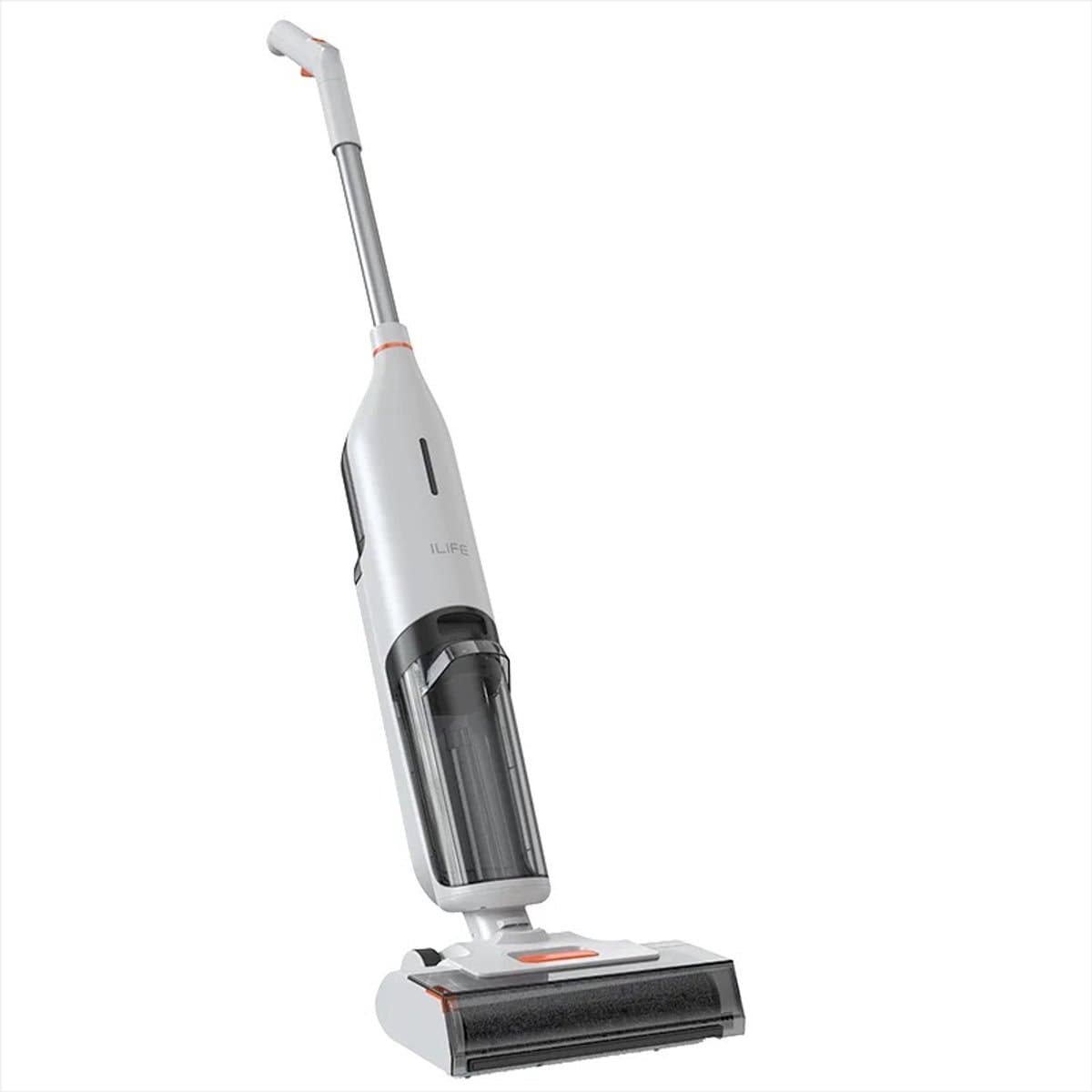 ILIFE W90 - Nat Droog Stofzuiger - Nat En Droogzuiger - 150W - Draadloos - Spraakbesturing - Zelfreinigende Borstel - Lichtgewicht — afbeelding 1
