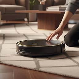 AG6000 Robotstofzuiger met Dweilfunctie - 120minuten - Met Oplaadstation - Robotstofzuigers - Huisdieren - met Dweil - Luxe Robotstofzuiger - Dweilrobot - Automatisch opladen - met App of afstandsbediening te gebruiken - 2500Mah - Ring Design — thumbnail 4