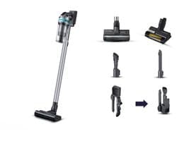 Samsung Jet 75E - 200W - Steelstofzuiger - met Pet Tool - VS20B75AGR1