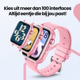 Protectly® GPS Horloge Kind Met Simkaart - 4G - SOS Knop - Smartwatch Kinderen - GPS Tracker Kind - Kinder Smartwatch - Videobellen - HD Camera - Whatsapp en SMS - Elke polsmaat - Incl. Simkaart — thumbnail 10