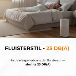 Evolar Luchtreiniger met HEPA 13 Filter - CADR: 200m3/h - Air Purifier - Slaapmodus - Luchtkwaliteit Indicator - Pure4 — thumbnail 8