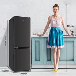 CHiQ CBM157LC - Koel-vriescombinatie - 157 Liter - Low Frost - Energielabel C - Hoogte 144 cm - 12 jaar garantie op compressor - 2025 Nieuw — thumbnail 11