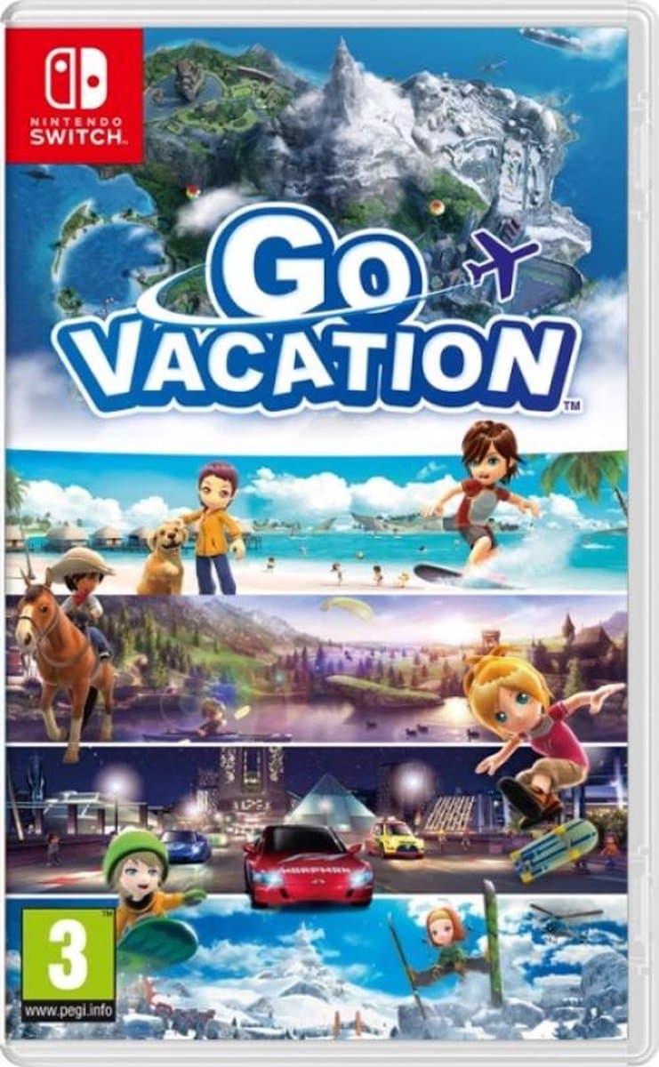 Go Vacation - Nintendo Switch - UK Import — afbeelding 1
