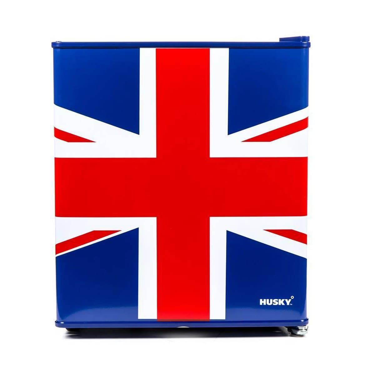Husky KK50-278-NL-HU - Mini Koelkast - Engelse Vlag - Verenigd Koninkrijk - 43 Liter - Retro — afbeelding 1