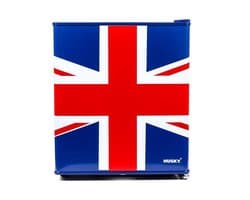 Husky KK50-278-NL-HU - Mini Koelkast - Engelse Vlag - Verenigd Koninkrijk - 43 Liter - Retro