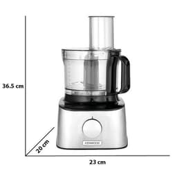 Kenwood Multipro Compact FDM301SS - Foodprocessor - Zilver - 2.1 Liter - 800 Watt — thumbnail 7