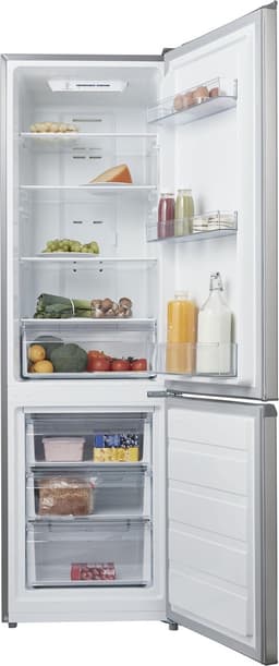 Inventum KV1808R No Frost energiezuinige koel-vriescombinatie - 180 cm hoog - 270 liter - Superkoelen - Supervriezen - Energielabel D - Vrijstaand - RVS — thumbnail 3