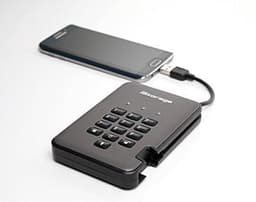 iStorage diskAshur PRO2 5000GB Zwart, Grafiet externe harde schijf — thumbnail 5