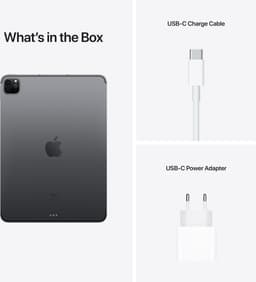 Apple iPad Pro (2021) - 11 inch - WiFi + 5G - 256GB - Spacegrijs - 5e generatie — thumbnail 6
