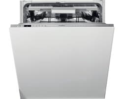 Whirlpool WKCIO3T133PFE - Inbouw vaatwasser - 14 couverts - SuperEco A+++ - SuperStil 43Db - PowerClean Pro - Bestek Lade