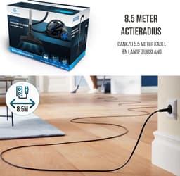 AG3100 Stofzuiger Zonder Zak - Stofzuigers - Vacuum Cleaner Zakloos - Geschikt Voor Dierenharen -900W - Sterke Zuigkracht - Blauw — thumbnail 15