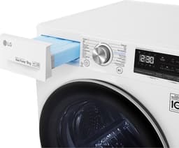 LG RH90V9AV3N warmtepompdroger 9 kg met Dual Inverter Heat Pump voor sneller en energiezuinig drogen - Sensor Dry stopt automatisch bij droog - Auto Cleaning Condenser en ThinQ slimme bediening. Energieklasse A+++ — thumbnail 6