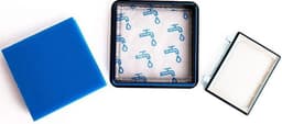 3 STUKS Filter set geschikt voor Philips PowerPro Compact and Power Pro Active en City filterset Stofzuiger FC8010/02 FC8010/01 HEPA allergie — thumbnail 8