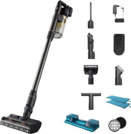 Philips Steelstofzuiger met Dweilfunctie XC7057/01 - Zuigmond met LED verlichting - Draadloos - Zonder Zak - Handstofzuigerfunctie - Alle Vloertypen - Lichtgewicht — thumbnail 7