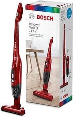 Bosch Serie 2 BBHF214R - draadloze steelstofzuiger - Zakloos - Rood — thumbnail 1