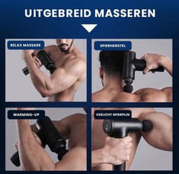 Mobstore Massage Gun - LCD Electric Touch Massage gun - Massage apparaat - Sport Massage - Professioneel Gebruik - Spierherstel & Spierontspanning - Stress Verminderend - Stil en Sterk - Lange Batterij - Professionele Massage Gun - Massage Pistool — thumbnail 8