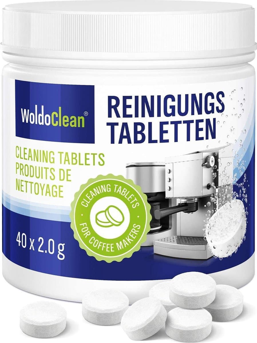 40 tabletten ,Ontkalkingstabletten Ontkalkingstabs Reinigingstabletten — afbeelding 1