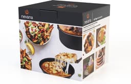 Nevana Airfryer Accessoires - Pizza pan - Spiesrek - Rooster - Heteluchtfriteuse Accessoires Set - Geschikt voor alle Airfryers XL en XXL - Rechthoekvorm — thumbnail 6
