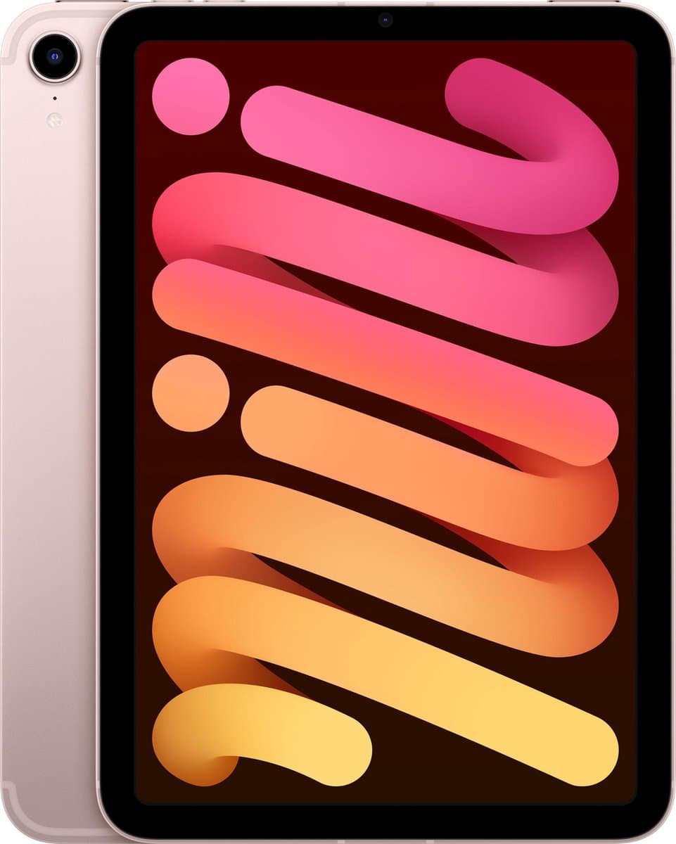 Apple iPad mini (2021) - 8.3 inch - WiFi + 5G - 64GB - Roze - 6e generatie — afbeelding 1