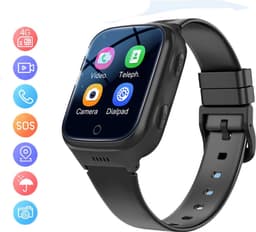 DrPhone ZONE5 – 4G Smartwatch Met Mobiele App Voor Kinderen – GPS Locatie Traceren – Mobiele App – Waterdicht – Hartslagtracking – Slaapmonitoring – Belfunctie - Zwart — thumbnail 10