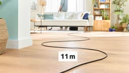 Bosch ProPower BGB41POW1 Serie 4 - Stofzuiger met zak - 11 mtr bereik - Vacuum cleaner - HEPA 13 - Zwart/Rood — thumbnail 11