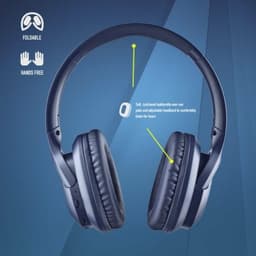 NGS ARTICA GREED Hoofdtelefoons Bedraad en draadloos Hoofdband Oproepen/muziek USB Type-C Bluetooth Blauw — thumbnail 5