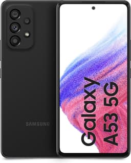Samsung Galaxy A53 5G SM-A536B/DS 16,5 cm (6.5') Hybride Dual SIM Android 12 USB Type-C 8 GB 256 GB 5000 mAh Zwart — thumbnail 1