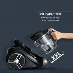 Rowenta Compact Power XXL RO4B30 - Stofzuiger - Zonder Zak - Inclusief Parketborstel - Compact - Krachtige Zuigkracht — thumbnail 2
