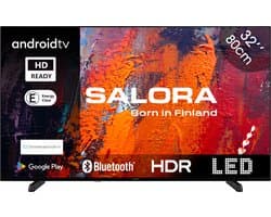 Salora 32HA550 HD Android TV 32 Inch Zwart