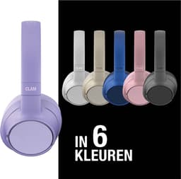 Fresh ‘n Rebel Clam Fuse – Draadloze Bluetooth Koptelefoon met Active Noise Cancelling - 45 uur Speelduur - Dreamy Lilac — thumbnail 9