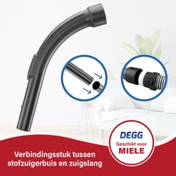 DEGG® - Handgreep / Pistoolgreep - Geschikt voor Miele - 35mm - Geschikt voor Miele klik-systeem - Premium Kwaliteit — thumbnail 7