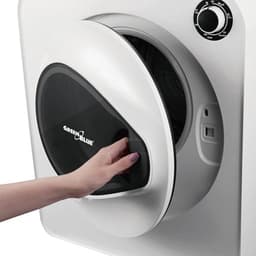 Green Blue – Wasdroger mini – Warmtepompdroger Elektrisch – 830W – Vijf droogprogramma’s – 3kg – Modern Design - Wit — thumbnail 7