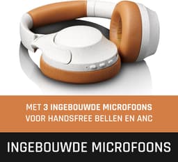 Lenco HPB-830GY - Draadloze over-ear Koptelefoon met Noise Cancelling - Grijs — thumbnail 5