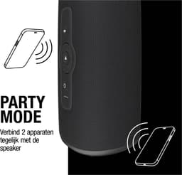 Fresh 'n Rebel Bold M2 - Waterdichte Draagbare Bluetooth Speaker - 24 uur speeltijd - Storm Grey — thumbnail 7