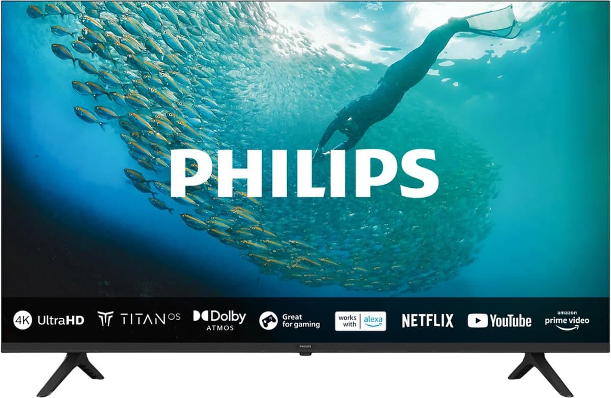 Philips 55PUS7009/12 - 55 inch - 4K LED - 2024 - Smart TV — afbeelding 1
