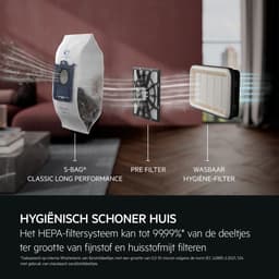 AEG AB51C2SW Clean 5000 - Stofzuiger met zak - AllFloor — thumbnail 6