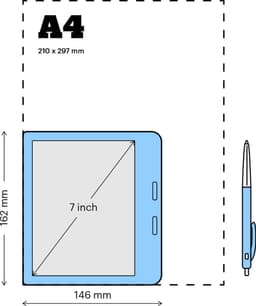 Kobo Libra Colour - E-reader - 7 inch kleurenscherm - 32GB - Luisterboeken - Zwart — thumbnail 4