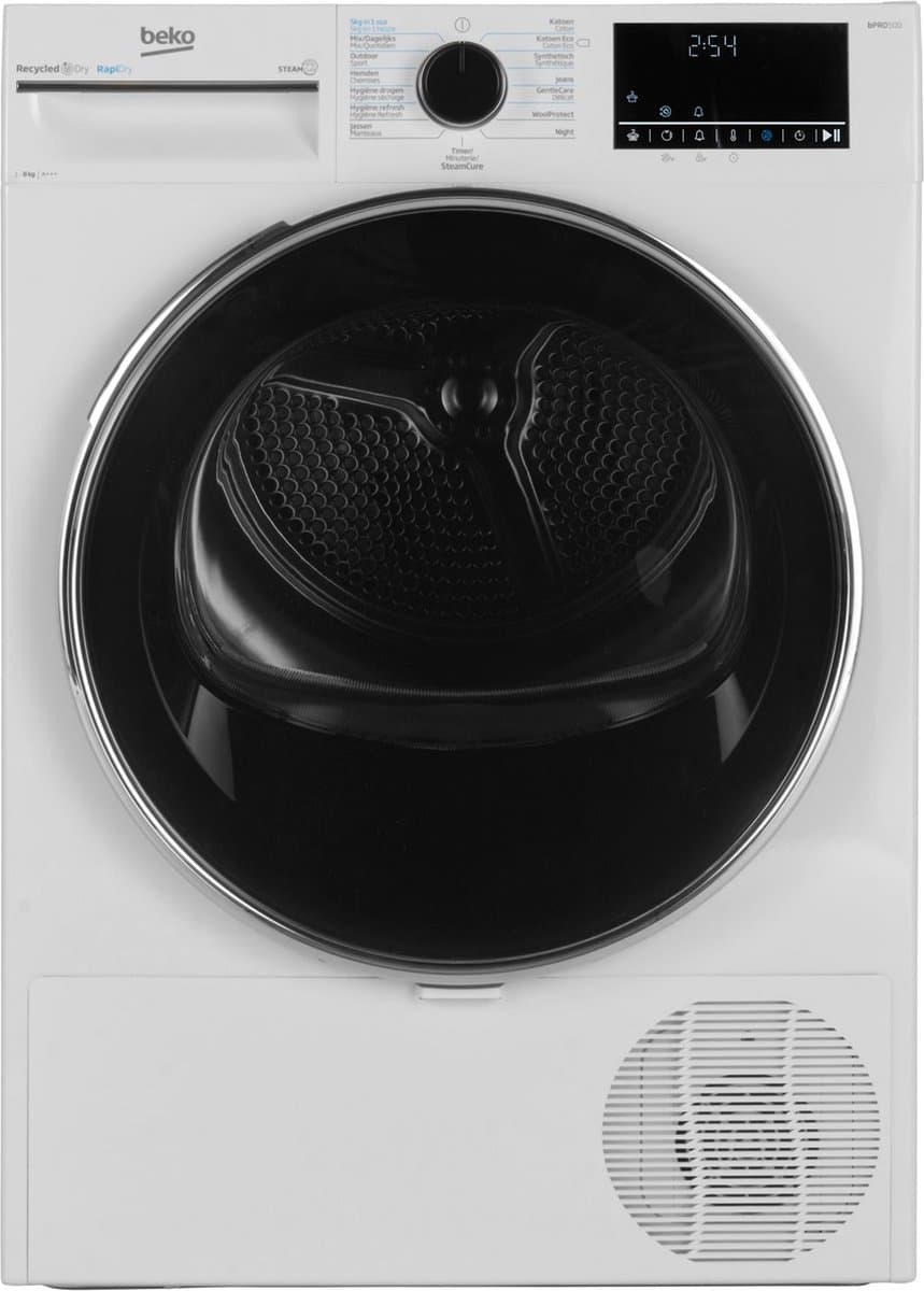 Beko B5T68247C0 - RapiDry™ - Hybride - Warmtepomp droger - NL/FR — afbeelding 1