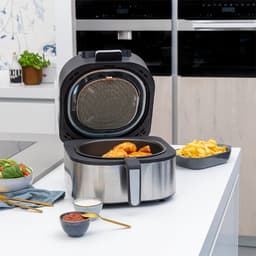 Princess Airfryer Grill XXL 182092 - 2 in 1 Grill en Heteluchtfriteuse - Temperatuurmeter - Groot 5.6 liter - 265 graden - 4 voorgeprogrammeerde programma's - RVS/Zwart — thumbnail 10