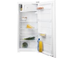 Inventum IKV1221S - Inbouw koelkast - Vriesvak - Nis 122 cm - 187 liter - 4 plateaus - Sleepdeur - Wit